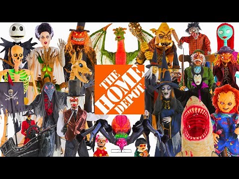 Home Depot Halloween 2025 ALL Halloween Animatronics