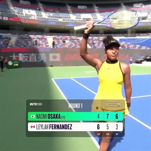 80K views · 1.2K reactions | Watch Match Highlights from Naomi Osaka 大坂なおみ vs. Leylah Fernandez in Wuhan Round 1. | WTA | Facebook