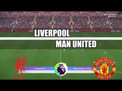 Liverpool vs Man United | Premier League 2025/26 | Realistic Full Match Simulation Gameplay