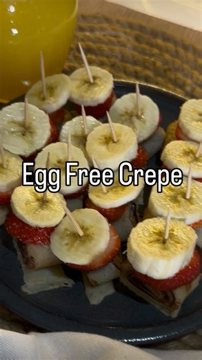 Egg Free Crepes - Christmas Edition 2 Cups of Flour 2Tbsp of Sugar 1 Tsp of Lemon Zest 4 Tbsp of Vegetable Oil 3 Cups of Loquid Milk Mix all together. Heat your Pan with a bit of oil and pour the mix to cover the pan in full with a thin mixture. #momentoftruthيلاندوق #eggfreecrepes#instacookbook | Christel Zakhour Zarzour