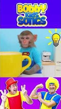 Monkey Baby Shark | Nursery Rhymes & Kids Songs |Bobby Kids Songs