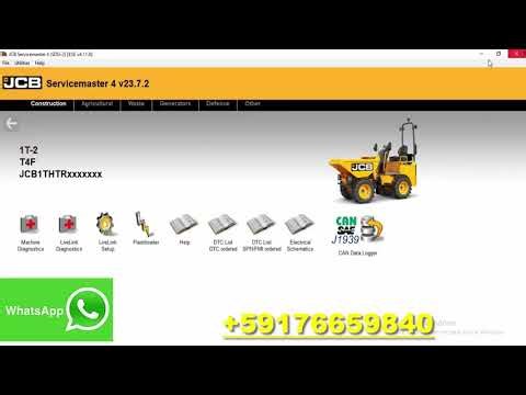 JCB ServiceMaster v22.10.1 Diagnostic Tool