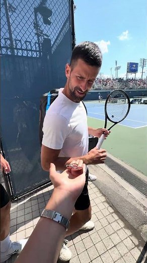 The MAESTRO, Novak Djokovic! 🎻