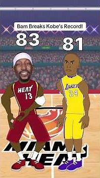 Bam Breaks Kobe’s Single Game Scoring Record with 83! #nba