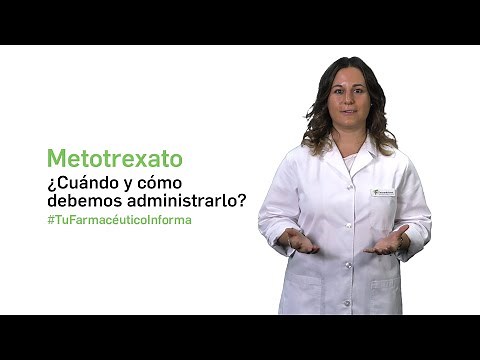 Metotrexato ¿Cuándo y cómo debemos administrarlo? Tu Farmacéutico Informa