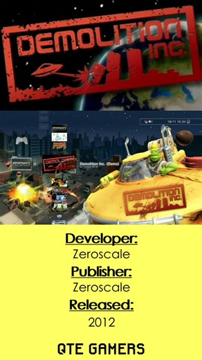 PS3 XMB - Demolition Inc. DEMO