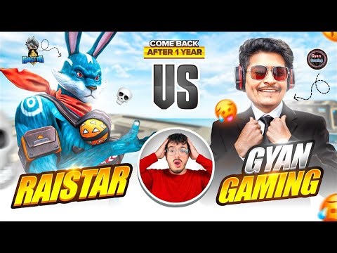 RAISTAR IS BACK GYANGAMING LIVE FREE FIRE
