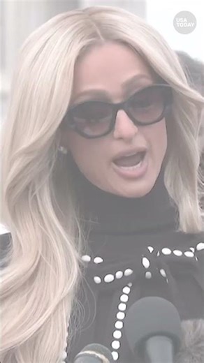 Paris Hilton calls for passage of Defiance Act. Watch her share her story.