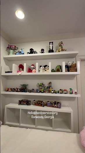 IKEA shelving Installation by Handy Services Dunwoody - Lack Eket