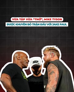 899K views · 9.6K reactions | Vừa tập vừa “thở”, Mike Tyson được khuyên bỏ trận đấu với Jake Paul #onechampionship #masteroffightschampionship | Master of Fights Championship | Facebook