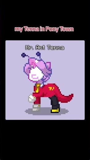 my pony Tenna #deltarune #ponytown #tenna