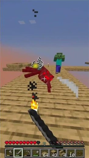 One Block Skyblock: The Mobs Are Attacking! 👾⛏️