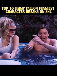 Part 5 - Top 10 Jimmy Fallon Funniest Character Breaks on SNL #snl #snlsketch #jimmyfallon #willferrell #funnyvideo #jeffrey #loveahs #fyp | SNL Funny