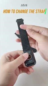 MorePro Air2 How to change the strap