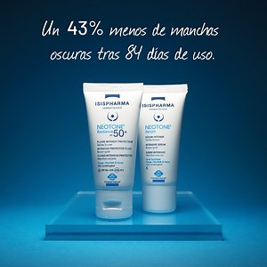 ¿Qué tal esta pareja? Neotone Radiance combinado con Neotone Serum = iguala el gold standart, pero sin preocupacion de efectos secundarios. Un 43% menos de la tonalidad de las manchas oscuras* *Estudio clínico realizado a 40 personas con melasma epidérmico durante 84 días. #isispharma #neotone #hiperpigmentación #manchaspigmentarias #skincareduo | Isispharma