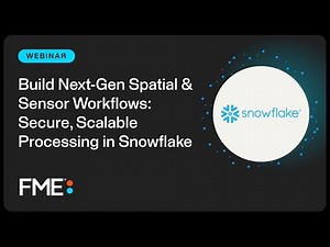 Build Next-Gen Spatial & Sensor Workflows: Secure, Scalable Processing in Snowflake