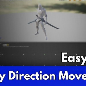Unreal Engine 2025 | 8 Way Direction Movement | Simple Way To Setup #unrealengine #ue4 #ue5 #gamedev | Community tutorial