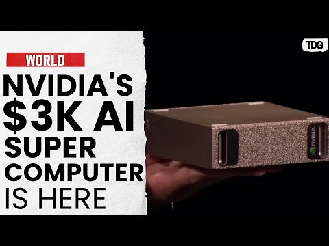 NVIDIA Unveils Project DIGITS, a $3K Personal AI Supercomputer with Cutting-Edge Performance