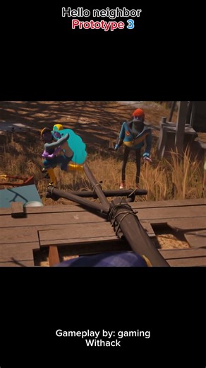 Hello neighbor prototype 3 #roblox #helloneighbor #game #edit