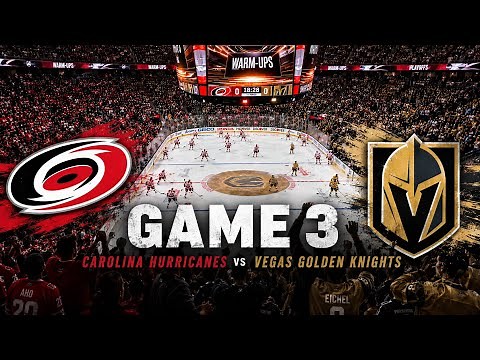 Vegas Golden Knights Epic Game 3 Pre-Game Intro vs. Hurricanes | Stanley Cup Final