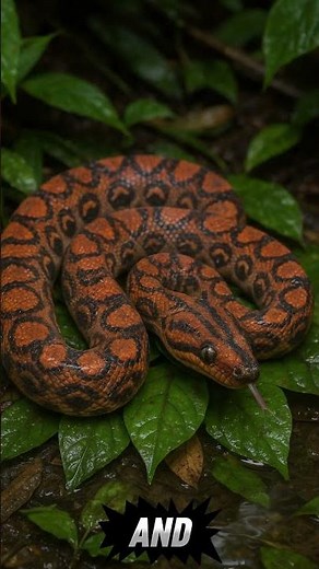 Rainbow Boa: The Snake That Shimmers Like a Living Prism! 🐍🌈