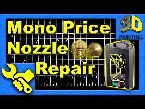 How to replace your Mono Price Mini Delta Nozzle Step By Step instructions