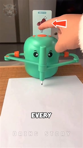 Kids Love This Magic Drawing Machine