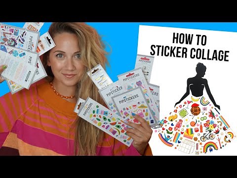 How To Make a Sticker Collage!