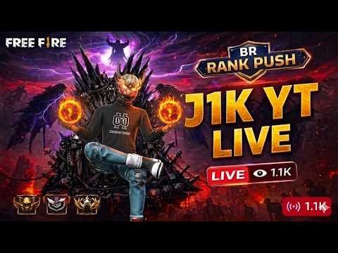 🔴Free Fire Br Rank Push Game Pyla