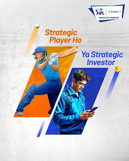 10M views · 8.3K reactions | Player chahe field pe ho ya market mai, strategy toh zaroori hai! Download the Angel One App now. #IPL #AngelOne #AngelOneForEveryone | Angel One | Facebook