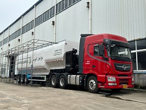 [Hot Item] Feed Bulker Brand New Silo Poultry Delivery Truck Automatic Bulk Feed Truck