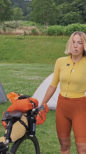 702 reactions · 16 comments | What’s for dinner  That’s how to create extra storage when you bike pack. | Clippedinandfree | Facebook