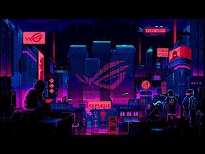 ROG 1080p HD Video Wallpaper with Neon Colours | Live Gaming Wallpaper | Relax 4K