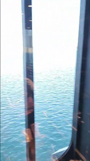 Panoramic Lift, Portside, on MSC Meraviglia #shorts #meraviglia #msccruise #panoramicview #elevator