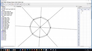 Approximation de Pi avec geogebra