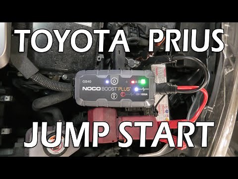 Toyota Prius (2016-2022): Jump Start Using Noco Boost GB40.