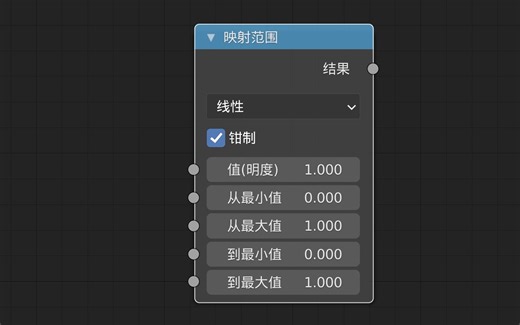 Blender 节点详解系列 011 映射范围 Map Range