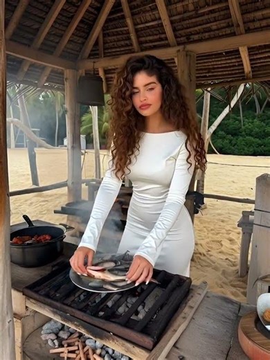 Cooking Fresh Fish by the Beach | Outdoor Cooking