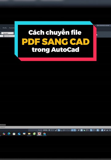 Cách chuyển file PDF sang Cad siêu nhanh