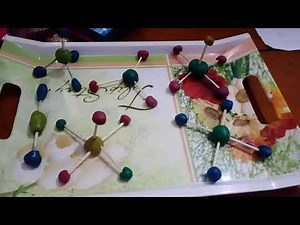 3D structure of some molecules and hybridisation