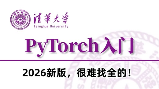 【2026最新PyTorch保姆级教程】不愧全B最好的PyTorch入门天花板程，从原理 框架安装 源码解读 实战！一口气全学透！AI| 深度学习丨计算机视觉