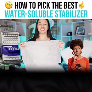 Picking the right stabilizer for your embroidery projects can be tricky sometimes, especially when embroidering on special fabrics like towels and mesh that require water soluble stabilizer. So in this FBTV, Laura will take you through all four types of water-soluble stabilizer that she uses and what to use them for. Let us know down below if this was helpful and which stabilizer you prefer to use on your projects. #Embroidery #EmbroideryMachine #MachineEmbroidery #Ricoma #RicomaMade #TeamRicoma