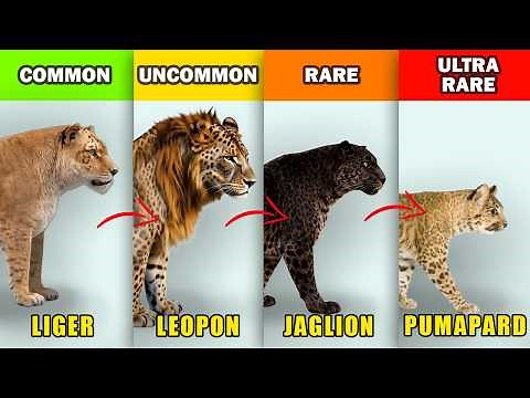 Big Cat Hybrids: How Rare Are They Really?