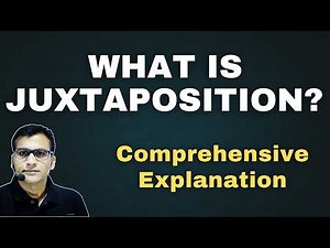 What is Juxtaposition? (With Clear Examples) | Literary Devices Made Easy #literaryanalysis