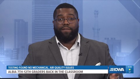 Albia students back in classrooms after air quality concerns