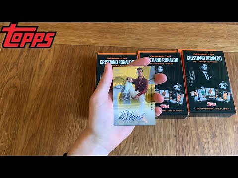 INSANE RONALDO 1 OF 1 AUTOGRAPH HIT - TOPPS CURATED CR7 COLLECTION 2020