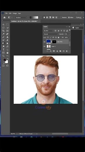 Change Glasses Color in Photoshop #adobe #photoshop #trending #popular #tutorial