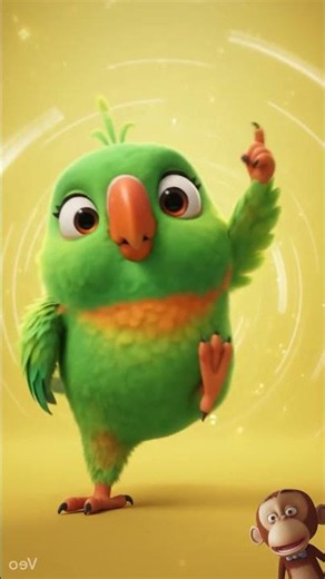 Mai Tota Mai Tota Hare Rang Ka Tota 🦜 3D Cartoon Hindi Balgeet | NooNoo Kids