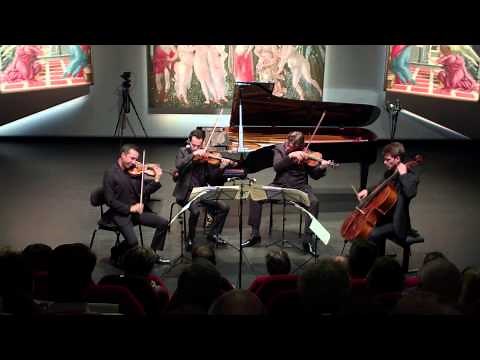 The Ebène Quartet plays Brahms Quartet Nr. 2 a minor
