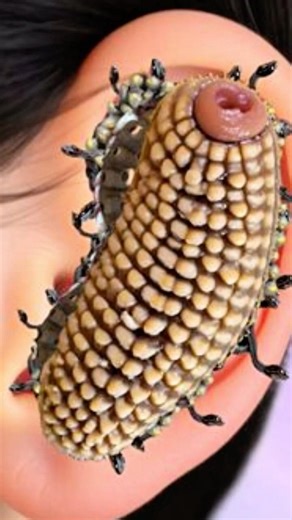 ASMR ear cleaning/ ASMR treatment #shortvideo #animation #relaxing